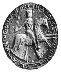 Royal seal of Alexander III